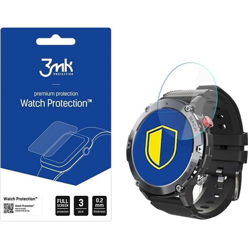 3MK Orologio flessibile in vetro Cubot C21 Szkło Hybrydowe, Accessori per smartwatch