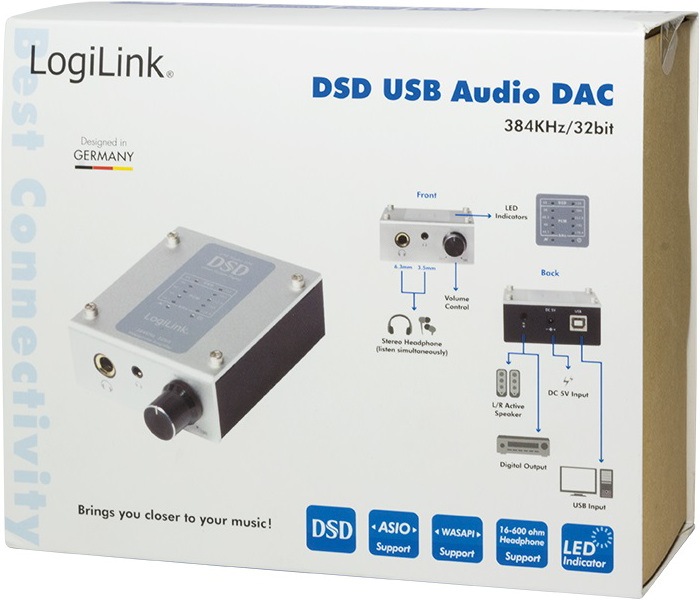 Produktbild LogiLink USB Audio DAC (USB 2.0)
