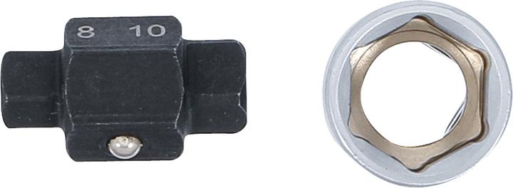 Produktbild BGS Ölablassschrauben-Einsatz Vierkant 8 mm / 10 mm