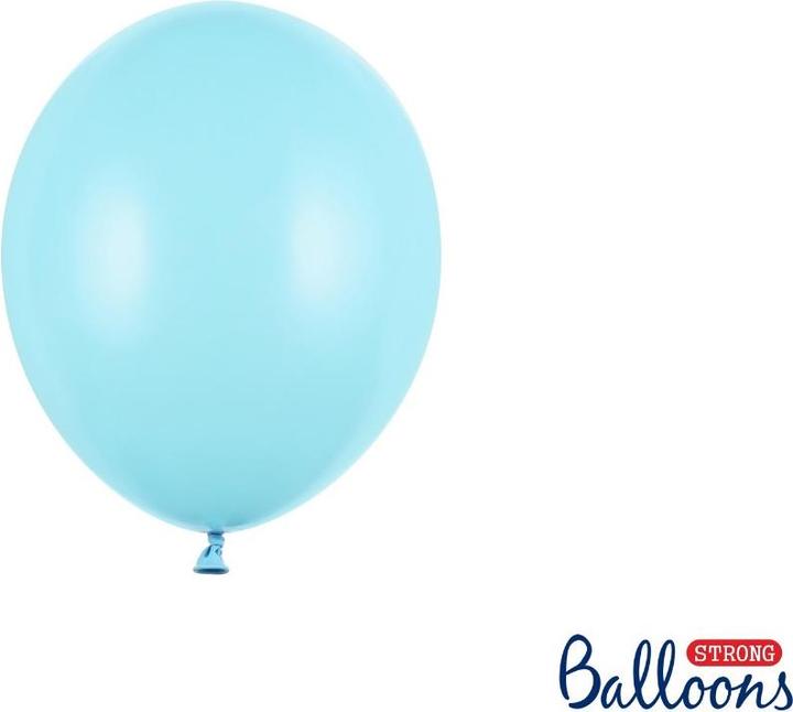 Produktbild Partydeco Luftballon 12cm Hellblau pastellfarben (100Stk) (100 x)