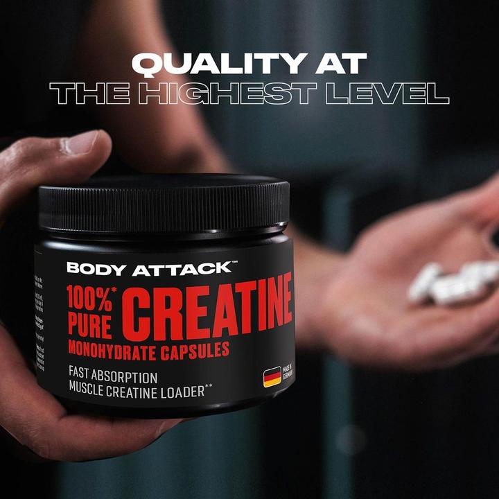 Actual product image Body Attack Pure Creatine (240 pcs., Capsules, 221 g)