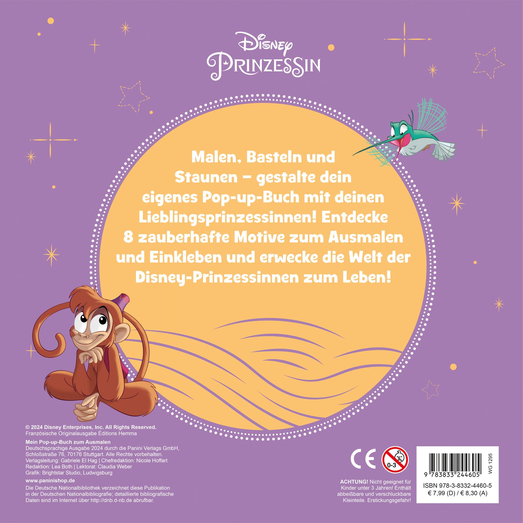 Thumbnail - Disney Prinzessin: Mein buntes Pop-up Buch, Kinderbücher von Panini, Disney