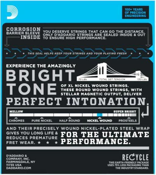 Produktbild D'Addario Daddario EXL120 Saiten für E-Gitarre Super Light 9-42 3 SETS (3 x, E-Gitarre)