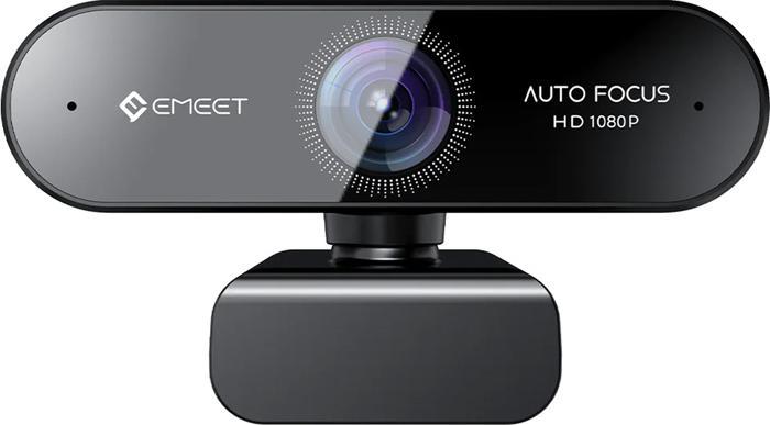 Immagine prodotto EMeet Nova Webcam Full HD 1080P με Autofocus,Κάλυμμα και Διπλά Μικρόφωνα για Βιντεοκλήσεις