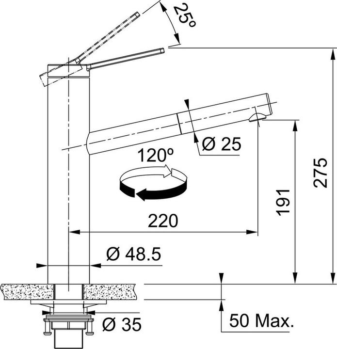 Actual product image Franke Tango Neo