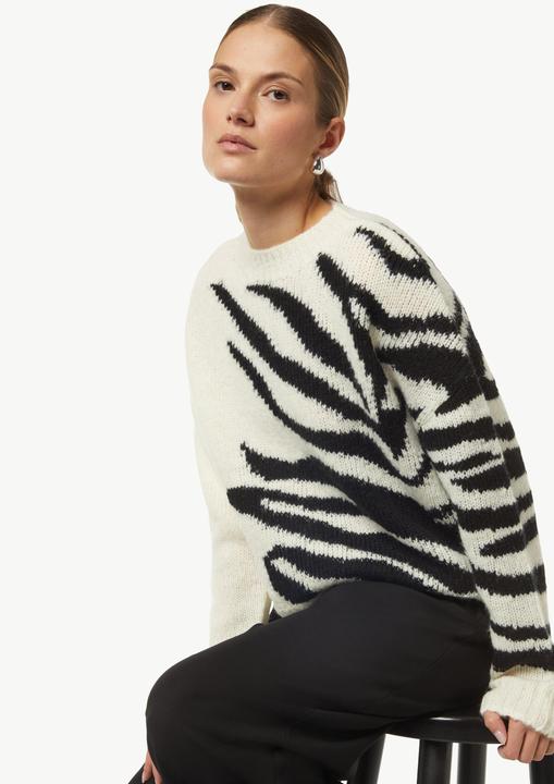Image du produit Comma Strickpullover Strickpullover mit Intarsien (34, 36)