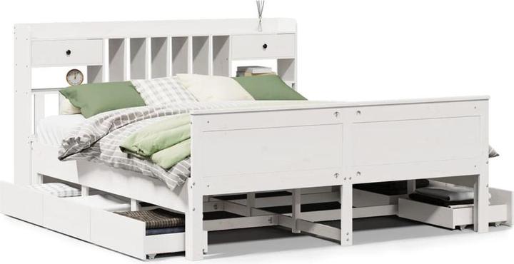 vidaXL Bücherregalbett (100 x 200 cm)