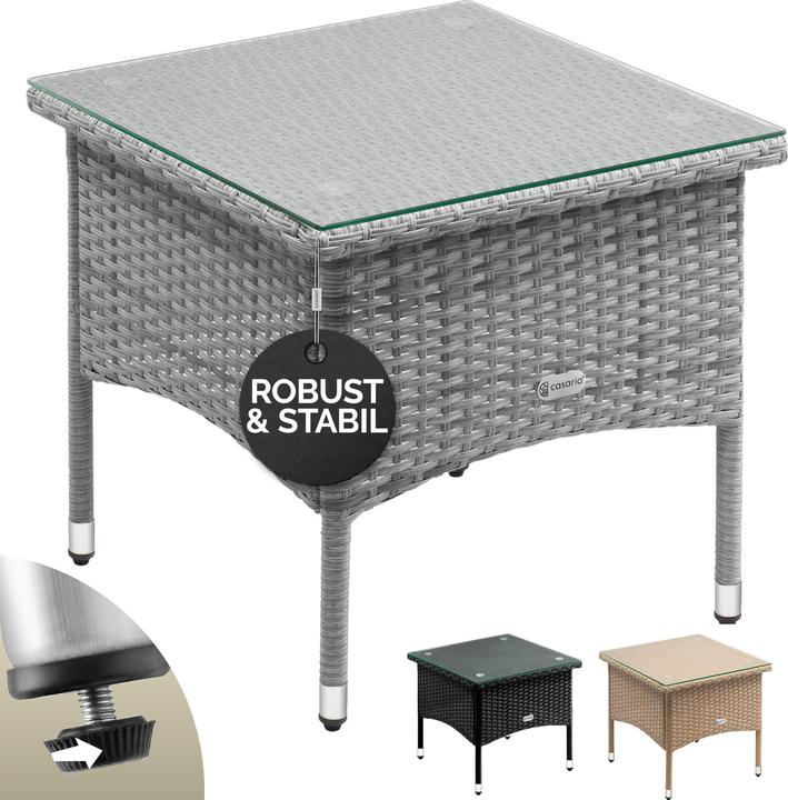 Produktbild Casaria Gartentisch Polyrattan