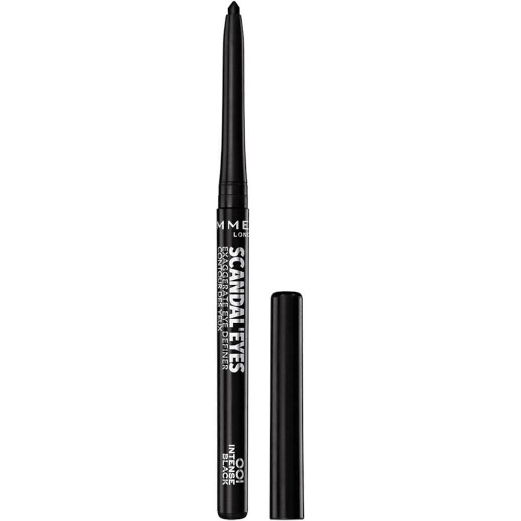 Rimmel London, Eyeliner + Kajal, Rimmel - Scandal'eyes Eye Define Eye Pencil 001 Intenseack 35g (001 Intense Black)