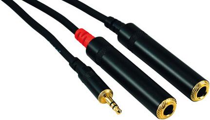Rock Cable NRA-070-0530 (0.30 m, 6.3mm jack cable, AUX cable)