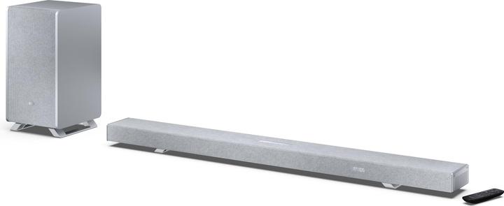 Productafbeelding Sharp Speakers HT-SBW55121(SL) Q 5.1.2 Dolby Atmos/ DTS:X Soundbar with Wireless Subwoofer, Silver | (114 W, 5.1.2 Kanaal)