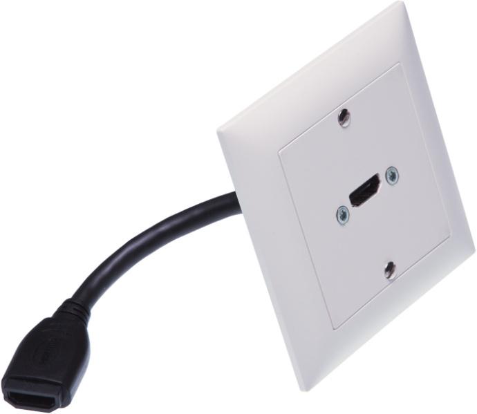 Contrik UP-ED/HDMI-KBS-SW (in Schwarz)
