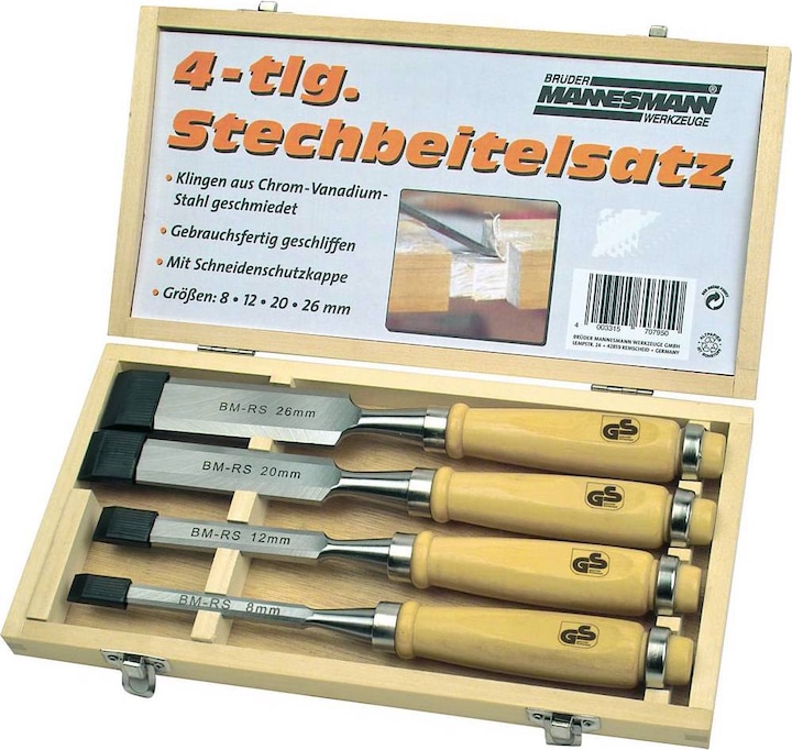 Immagine prodotto Mannesmann Set di scalpelli più solidi (40 mm)