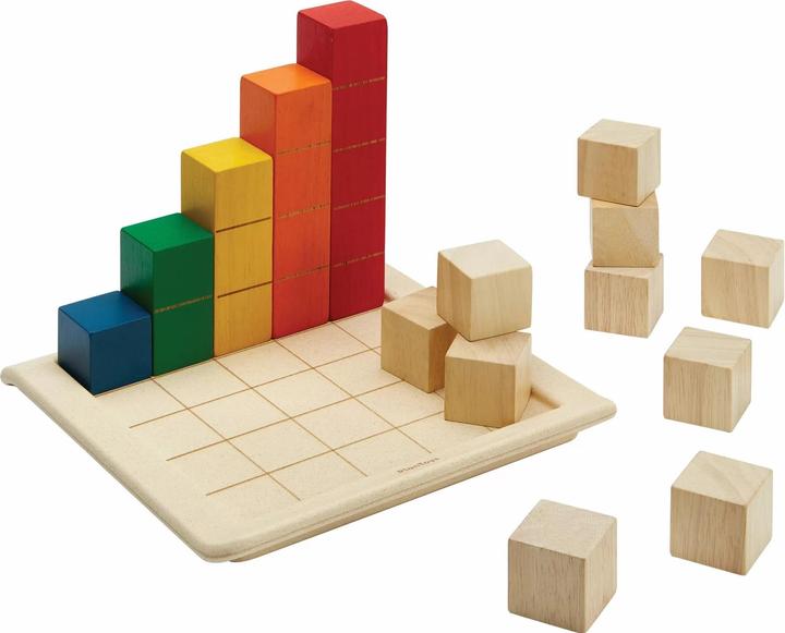 Produktbild Plantoys Bunte Zählblöcke Unit Link Serie