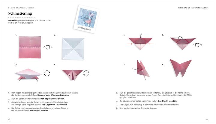 Produktbild Kleine kreative Auszeit: filigranes Origami (1x)