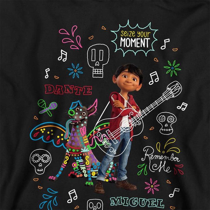 Produktbild La Maison du Coco Movie Quotes And Colorful Doodles Kapuzenpullover (128)