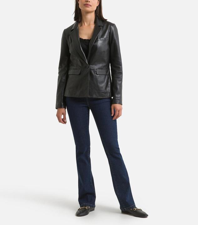 Produktbild Anne Weyburn Taillierter Blazer aus Lammleder