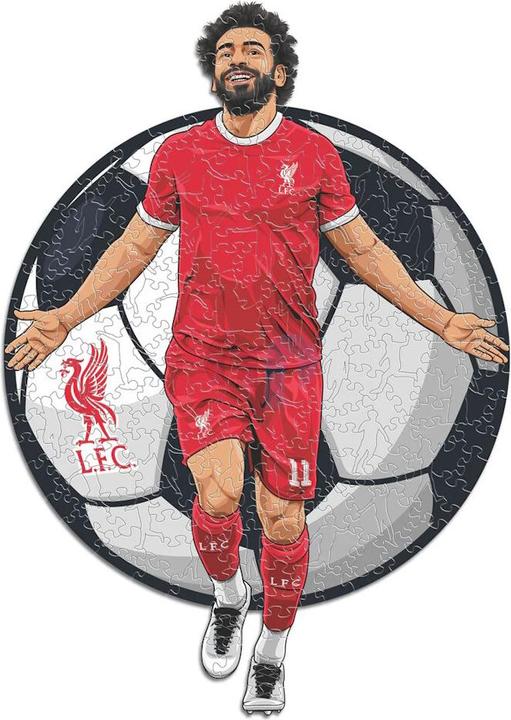 Produktbild Iconic Liverpool FC - Mo Salah - Holz Puzzle Grösse S (150 Teile) (150 Teile)