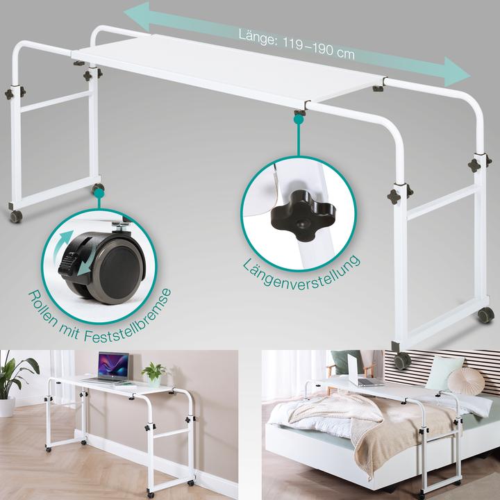 Immagine prodotto Aktivshop Betttisch (190 x 46 x 120 cm)