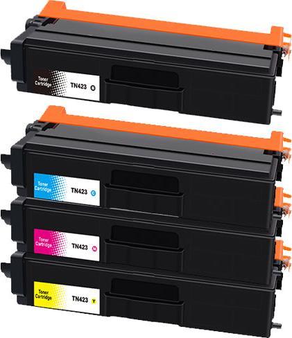 Hermex Toner compatibile per Brother MFC-L8690CDW (M, C, Y, FC)