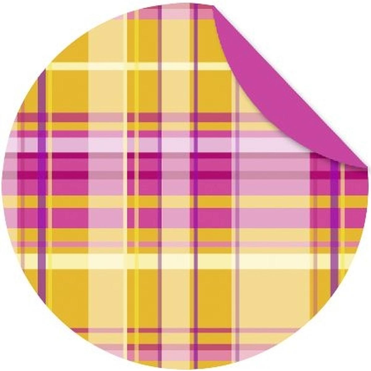 Ursus, Bastelpapier, Faltblätter Florentine Quadri 80g/qm 10cm rund VE=65 Blatt Motiv 01 (80 g/m², 1 x)