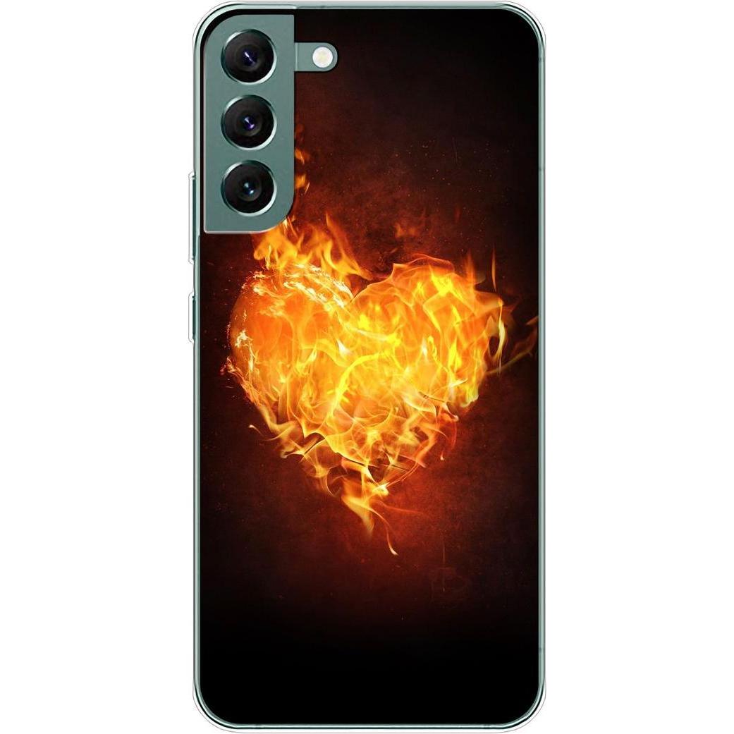 König Design Hülle Handy Schutz für Samsung Galaxy S22 Plus 5G Case Cover Tasche Bumper Etuis (Samsung Galaxy S22 5G), S...