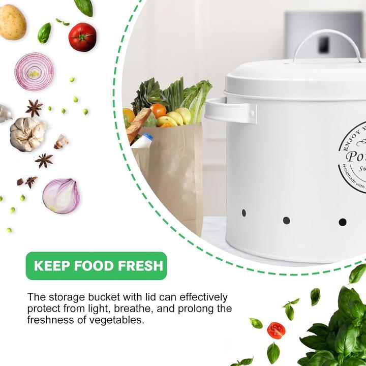 Actual product image Tavada Potato, onion and garlic storage box set