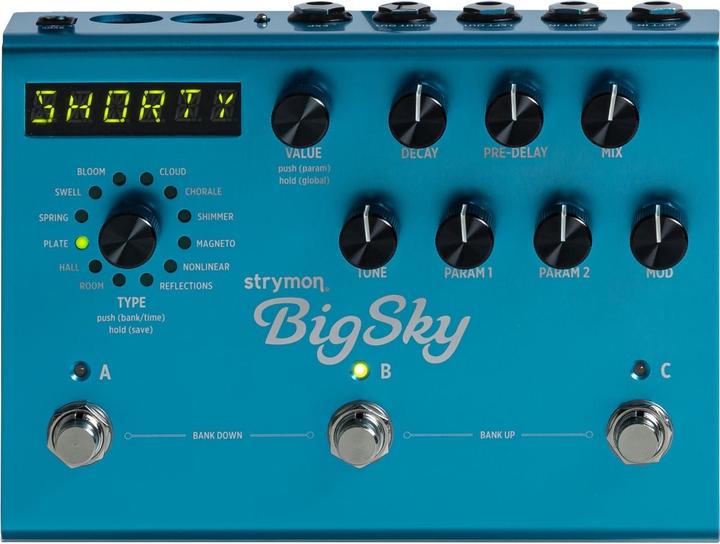 Produktbild Strymon Big Sky Reverb kaikupedaali (Gitarre)