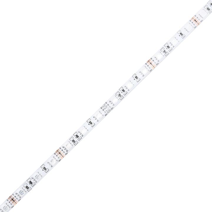 Produktbild VidaXL Bettgestell mit Kopfteil und LED-Leuchten 100 x 200cm (100 x 200 cm)