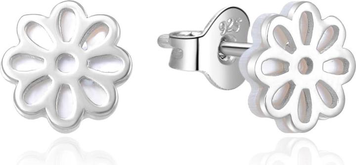 Immagine prodotto Moiss Eleganti orecchini in argento con fiori di madreperla E0002439 (L)