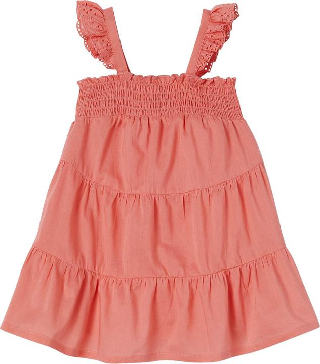Actual product image Vertbaudet Mädchen Baby Kleid mit Stufenvolants (68)