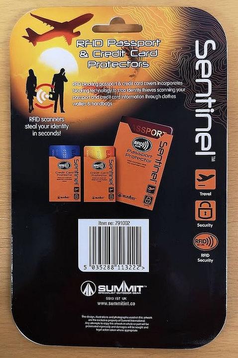 Immagine prodotto Outdoor Spirit 1xPassaporto/2xCarte di credit