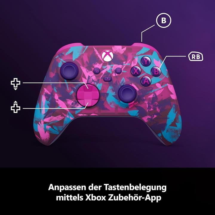 Actual product image Microsoft Xbox Wireless Controller - Heart Breaker Special Edition (Android, iOS, Windows, Xbox One S, Xbox One X, Xbox Series S, Xbox Series X)