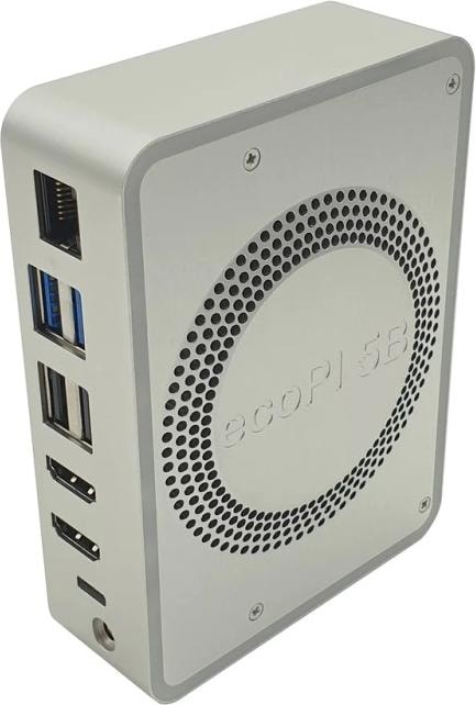 Actual product image Allnet radxa rock 5b professional desktop case
