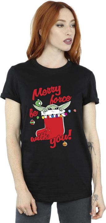 Produktbild Star Wars Merry Force Be With You TShirt (S)