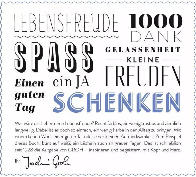 Produktbild Gute Gedanken für jeden Tag (Deutsch, Groh Verlag, 2017)