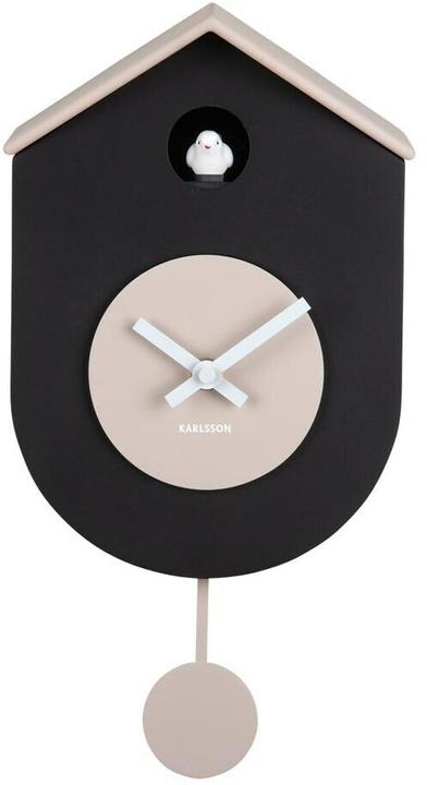 Produktbild Karlsson Wanduhr Kuckuck Grato 17.5 x 33.2, Black/Grey