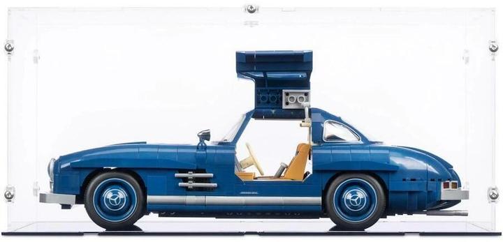 Actual product image iDisplayit Acrylic display for Mattel Hot Wheels Mercedes-Benz 300 SL (With black floor)