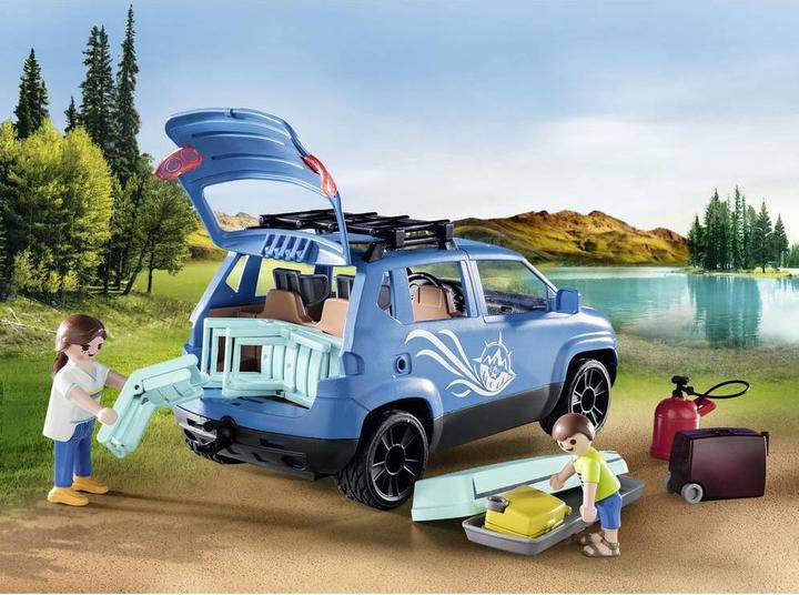 Image du produit Playmobil 71423 Caravane avec voiture (71423, Playmobil Family Fun)