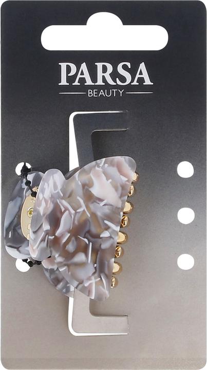 Image du produit Parsa Beauty Pince à cheveux PARSA à motifs, argent - beige (1 pcs)