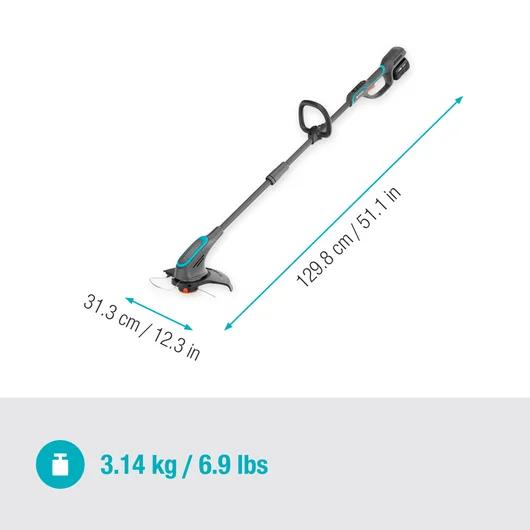 Produktbild Gardena Akku-Trimmer PowerTrim 30/18V P4A Ready-To-Use Set (Trimmfaden)