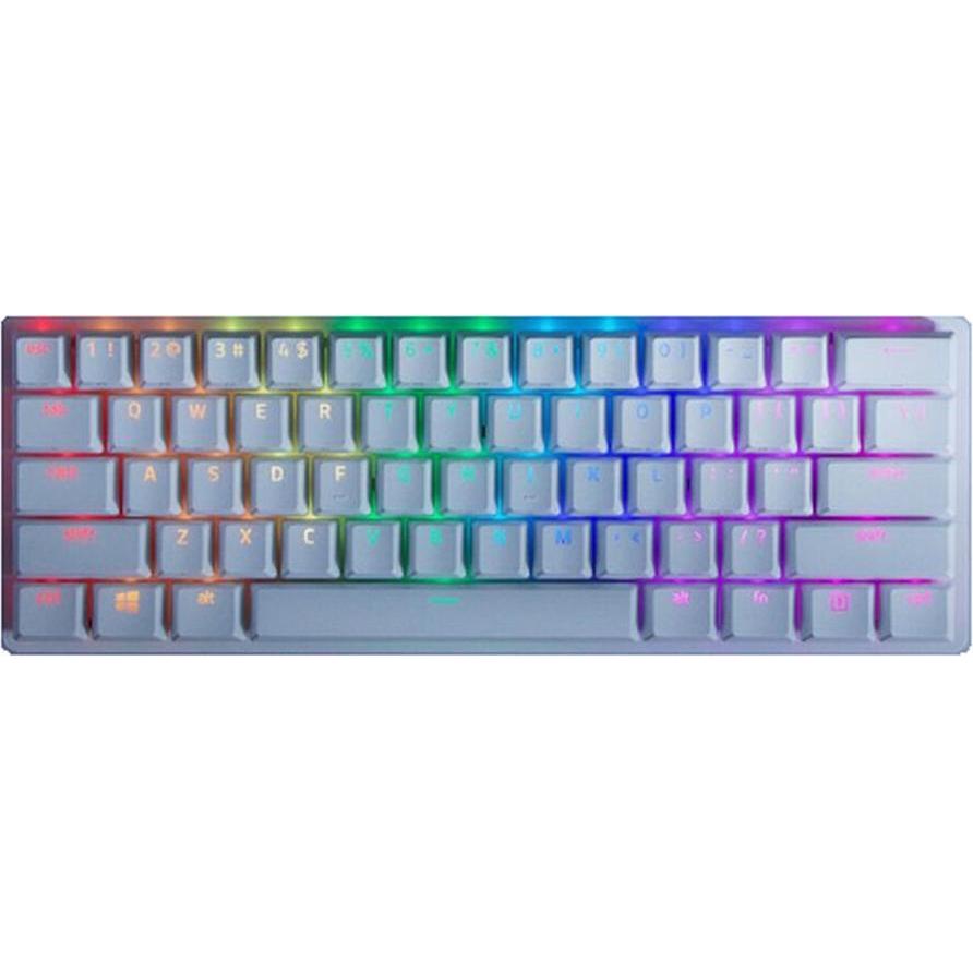 Razer Huntsman Mini Mercury (US, Kabelgebunden), Tastatur, Weiss