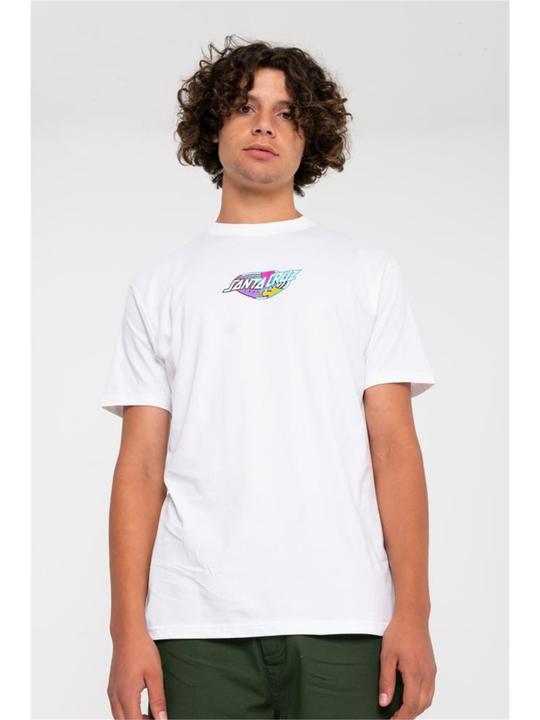 Actual product image Santa Cruz Strange Oval Strip T-Shirt (L)