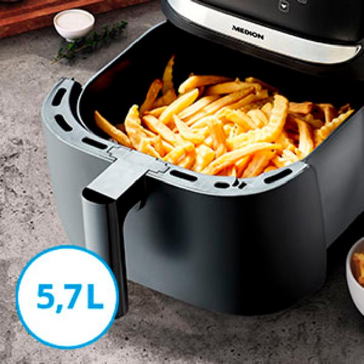 Actual product image Medion Hot Air Deep Fryer MD 10532, 1 kg, Black