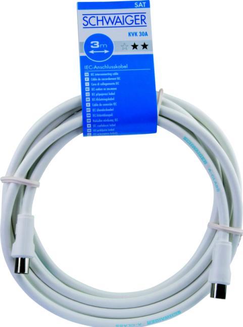 Produktbild Schwaiger Antennen Anschlusskabel (90 dB, SAT Kabel)