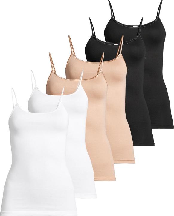 Produktbild Conta 6er Pack Modal Spaghetti Top (48, 4XL)