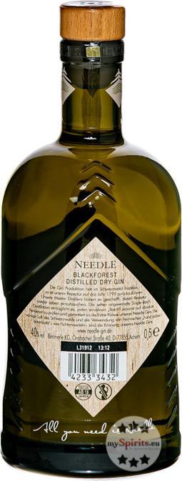Actual product image Needle Black Forest Dry Gin Distilled Dry Gin