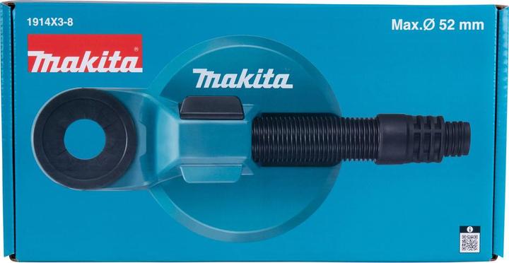 Produktbild Makita Zubehör 1914X3-8 Absaugadapter für Bohrmaschine und Kombihammer 52 mm
