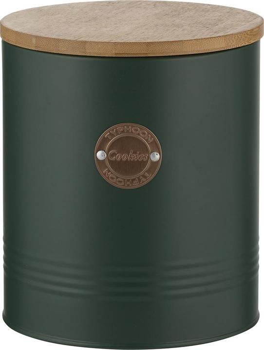 Actual product image Typhoon 1400.032 Living Cookie Jar Storage, Steel, Bamboo, 3.4 litres (3.40 l)