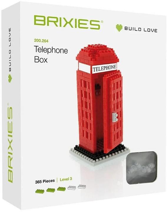 Produktbild Brixies Telefon Kabine London rot